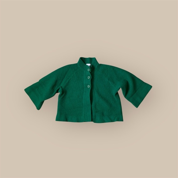 Charter club 100% merino wool 3/4 sleeve button up cardigan size xl - Picture 1 of 8